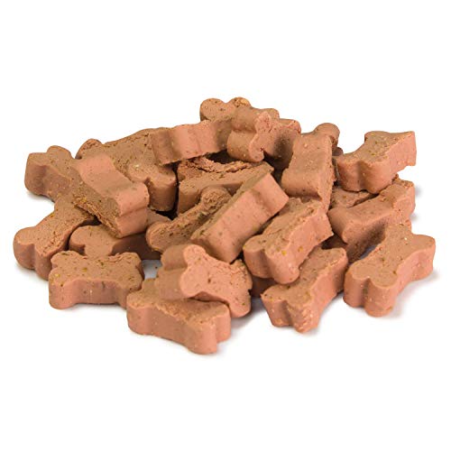 Arquivet Soft Snacks de salmón para Perro - Snacks Naturales en Forma de huesitos - Golosinas y chuches Naturales - Premios y recompensas para Perros - 800 g