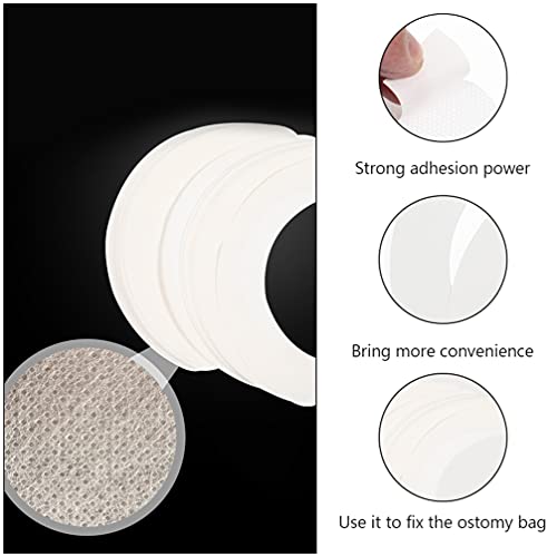 Artibetter 40 Piezas de Tiras de Barrera de La Piel Cinta de Barrera de Ostomia Tiras de Barrera Elásticas Suministros Médicos para Bolsas de Ostomia Bolsas de Colostomia