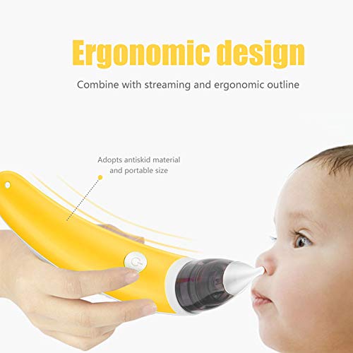 Aspirador nasal, aspirador de muco nasal, aspirador de muco nasal, aspirador eléctrico para la nariz seguro para niños