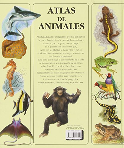 Atlas De Animales (Cartone-Grande)