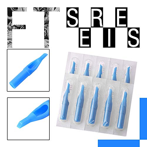 ATOMUS 100pcs Disposable Mixed Tattoo Needles 100pcs Assorted Sterilized Tattoo Needles Tips 10pcs of each-3rl 5rl 7rl 7rl 3rs 5rs 7rs 9rs 5m1 7m1 3RT 5RT 7RT 9RT 3DT 5DT 7DT 9DT 5FT 7FT