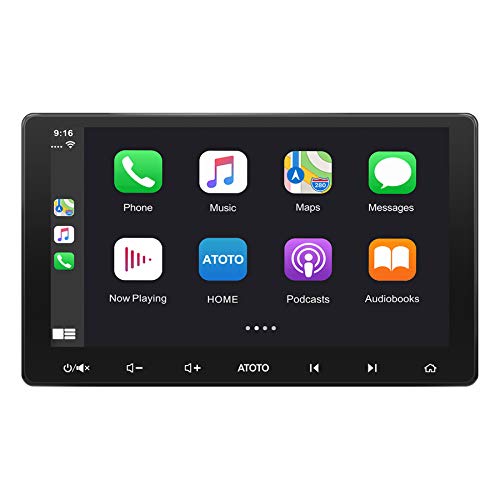 ATOTO F7 SE- Cargadores de Medios Digitales-Conexión de Android Auto y CarPlay,Manos Libres Bluetooth,Duplicación de teléfono (AutoLink),Carga rapida,USB/SD (hasta 2 TB)(F7G211SE 10 Pulgadas IAH10D)