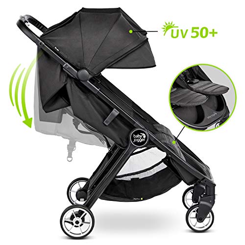 Baby Jogger BJ0198876110 City Tour2 Double, Cochecito Gemelar, Negro (Jet)