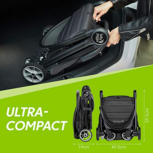 Baby Jogger City Tour 2 Jet. Silla de paseo desde nacimiento hasta 22kg. Color negro