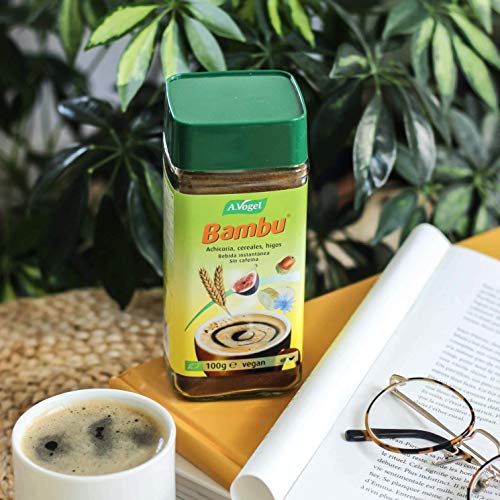 Bambú® | Sustitutivo natural del café BIO con achicoria, cereales e higos madurados al sol | Sin cafeína | 100 g | A.Vogel