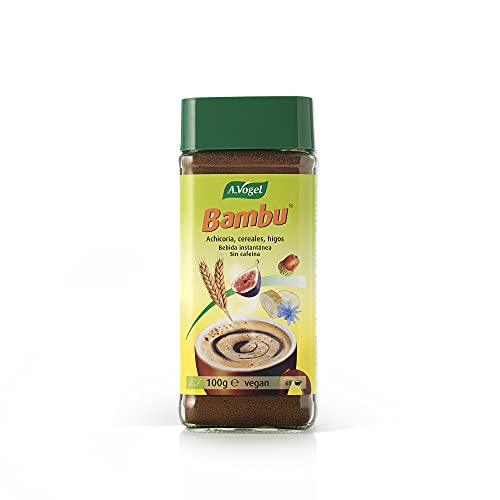 Bambú® | Sustitutivo natural del café BIO con achicoria, cereales e higos madurados al sol | Sin cafeína | 100 g | A.Vogel