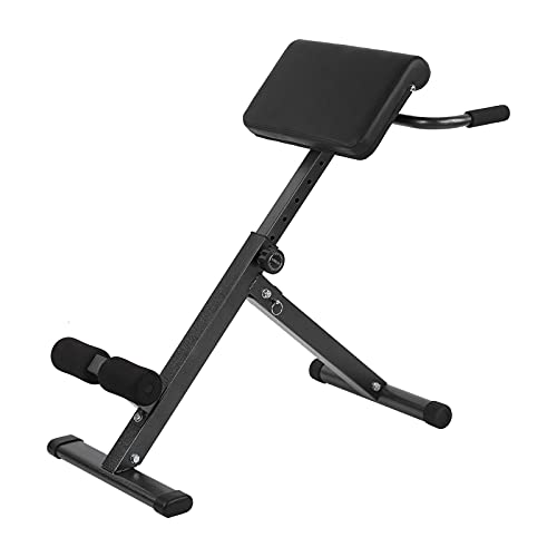 Banco De Hiperextensión, Ajustable 90x56x80cm Banco De Hiperextensión Plegable para Ejercicio De Gimnasio En Casa