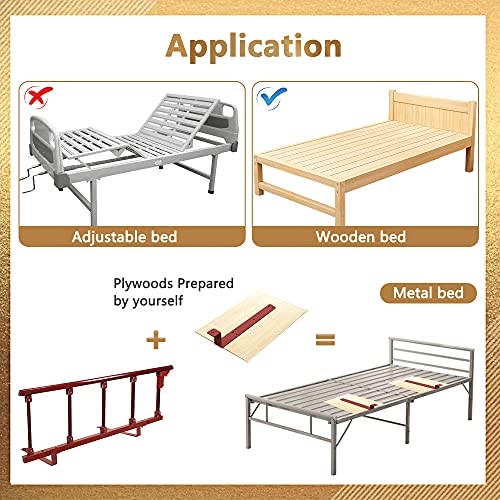 Barandilla cama adulto Barras plegables de seguridad para camas para ancianos mayores adultos niños, handicap, asidero barra cama riel plegable barra parachoques metal para hospital