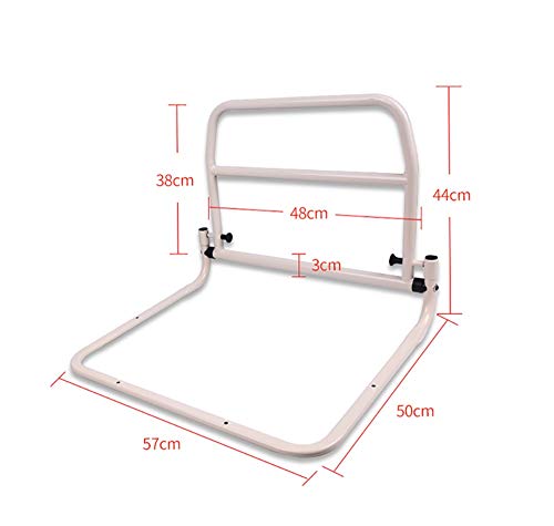 Barandillas de la cama Easy-Up Ancianos, Casero Plegable del Hospital De Noche Barra De Sujeción Parachoques, Fácil De Usar, 50 × 44 × 57 Cm