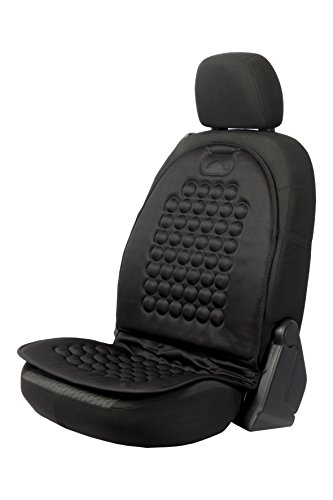 BC Corona INT90180 Respaldo Asiento ergonómico para Coche Universal, Color Negro