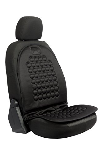 BC Corona INT90180 Respaldo Asiento ergonómico para Coche Universal, Color Negro