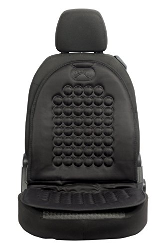 BC Corona INT90180 Respaldo Asiento ergonómico para Coche Universal, Color Negro