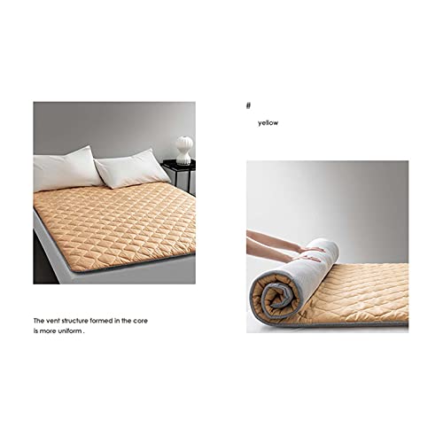 BeAUZQ King colchón Almohadilla, colchón tapicería en casa Dormitorio Cama colchón Alquiler de una Sola Sala de Alquiler Especiales Tatami Grueso,A2,150x190cm