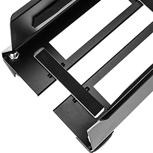 BeMatik - Soporte para Ordenador PC metálico con Ruedas de Color Negro de 95 a 230 mm