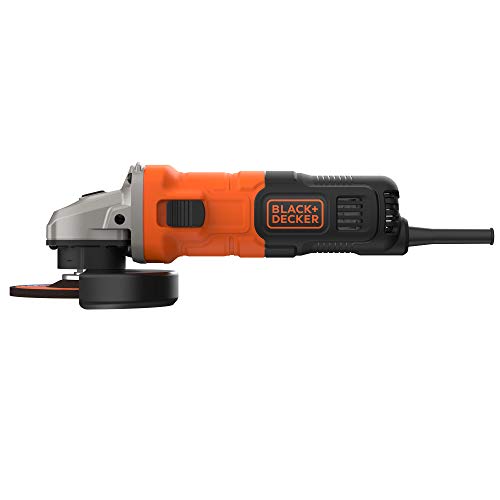 Black+Decker BEG010-QS - Amoladora 115mm, 710W, 12.000 rpm