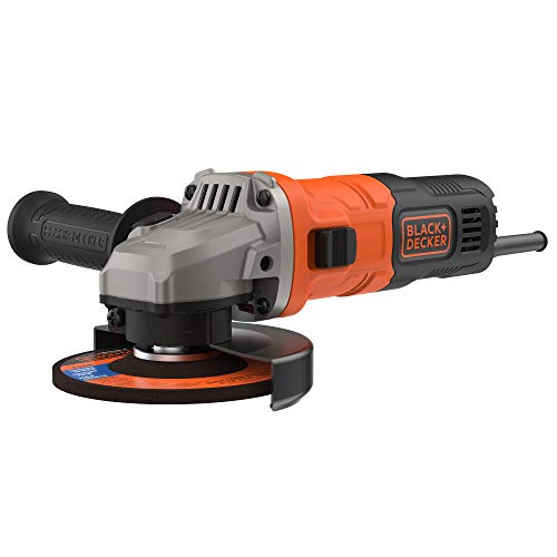 Black+Decker BEG010-QS - Amoladora 115mm, 710W, 12.000 rpm