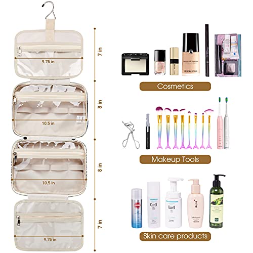 Bolsa de aseo grande para colgar en viaje, bolsa de maquillaje, organizador de cosméticos para mujeres y niñas, elefante, free,