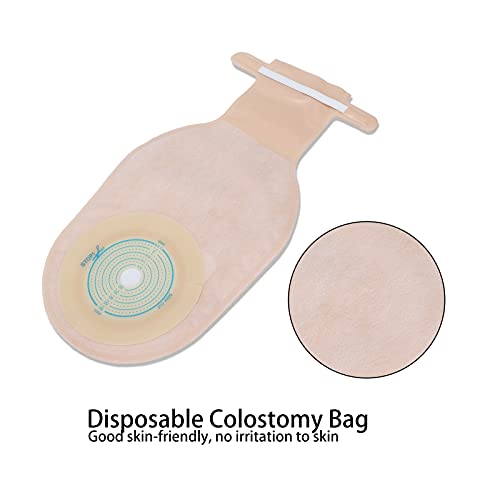 Bolsa de Ileostomía para Ostomía, Bolsa de Colostomía Adhesiva Hidrocoloide de por Vida para Exteriores para Pacientes para el Hogar