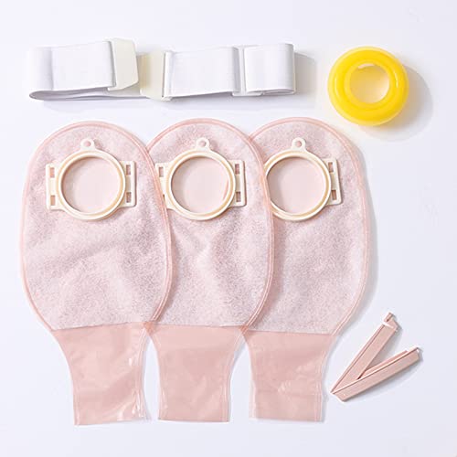 Bolsa De Ostomía De Dos Piezas, Bolsa De Ostomía Para Cinturón, Bolsa De Ostomía Para Heces Anorrectales, Para El Cuidado Posoperatorio De Cirugía Anorrectal, Junta De Silicona Entre Capas No Tejida