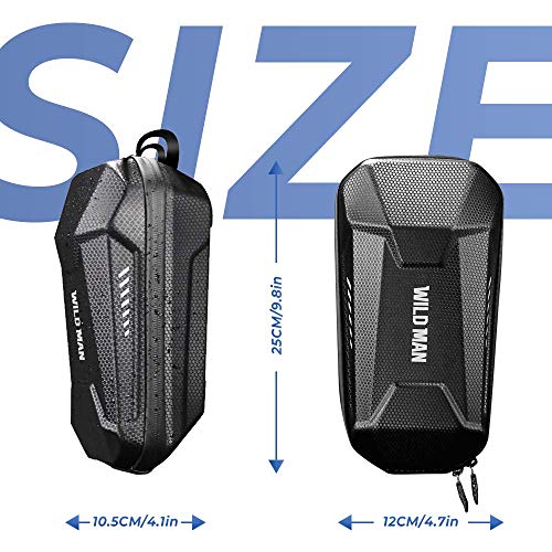 Bolsa Patinete eléctrico Mochila Patinete Bolsa de Scooter eléctrico Impermeable Gran Capacidad Compatible Avec Xiaomi M365 Segway Ninebot E ES1/ES2/ES3/ES4 (2L)