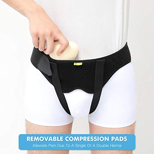 Brazalete De Cinturón De Hernia De Ostomía Ajustable Para Soporte De Hernia Inguinal O Deportiva Brace De Alivio Del Dolor Correa De Recuperación Protector De Hernia Cinturón De Hernia Inguinal