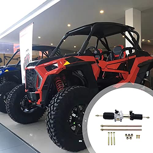 bysonice Conjunto de Cremallera de dirección de Acero Fácil de Usar Kit de Cremallera de dirección ampliamente Compatible Reemplazo para Polaris RZR 4800 S 800