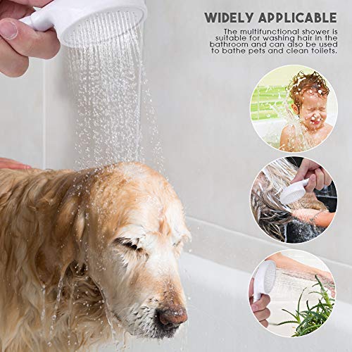 Cabezal Ducha Para Mascotas Solo Grifo Ducha Herramienta Rociado Lavabo Baño Manguera Lavado Cabello Handheld Redondo Bebé Faucet Push Sprinkler