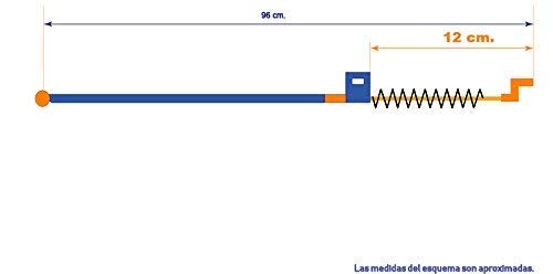 Cable de repuesto de sillón y sofá reclinable - relax. 12 cm. de liberación.