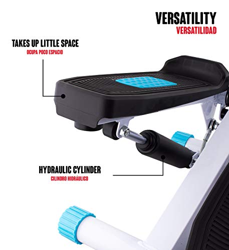 Calma Dragon Escaladora para Piernas, Stepper para Hacer Ejercicio de gluteos y Cardio, Máquina Elíptica, Escaleras de Ejercicio Step equipo de Fitness para el hogar