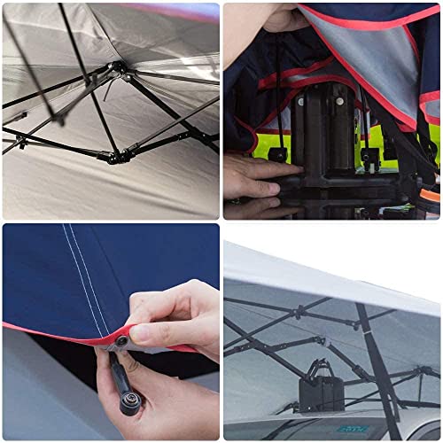 Carpa para automóvil Protección automática Automático Portátil Refugio para sombrilla Automático Completamente automático, Carpa automóvil con Control Remoto Verano Impermeable para automóvil