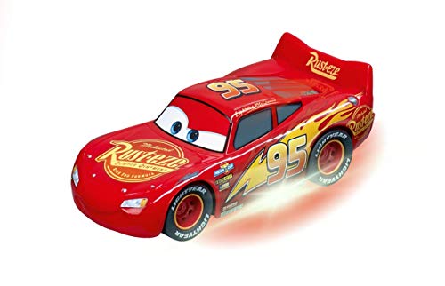 Carrera- Disney: Pixar Cars-Neon Nights The Movie Juego con Coches, Multicolor (20062477)