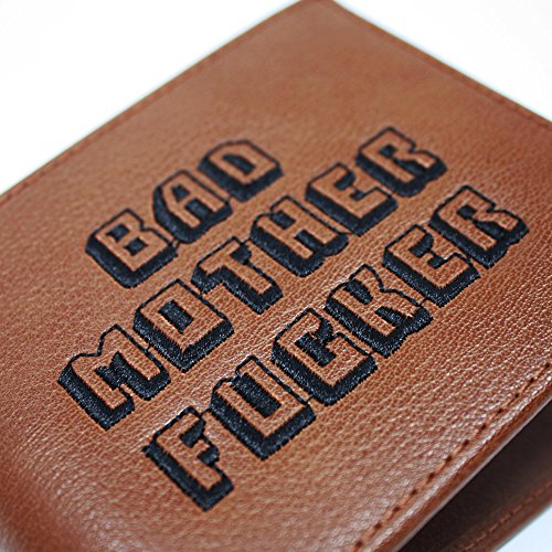 Cartera Pulp Fiction - Bad Mother Fucker (de cuero).