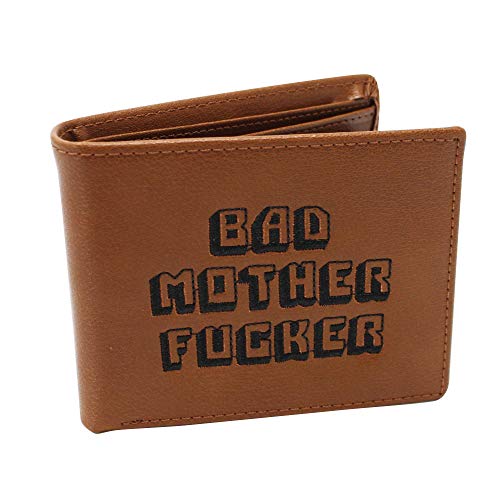 Cartera Pulp Fiction - Bad Mother Fucker (de cuero).