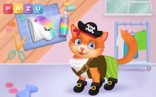 Cat Daycare jugar a cuidar y vestir juegos de mascotas virtuales