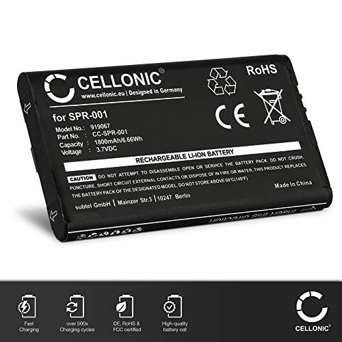 CELLONIC® 2X Batería de Repuesto SPR-001, SPR-003, SPR-A-BPAA-CO Compatible con Nintendo 3DS XL/New 3DS XL, 1800mAh, Accu de Larga duración