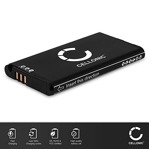 CELLONIC® 2X Batería de Repuesto SPR-001, SPR-003, SPR-A-BPAA-CO Compatible con Nintendo 3DS XL/New 3DS XL, 1800mAh, Accu de Larga duración