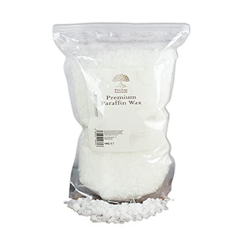 Cera de parafina premium 1 kg de cera de parafina para hacer velas, forma de bolas de pellets