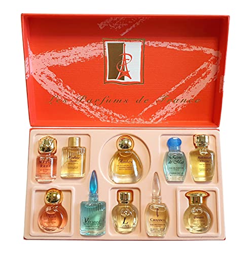 Charrier Parfums Caja Luxe Top Ten De 10 Eau De Parfum En Miniaturas Color Rojo 53 Ml