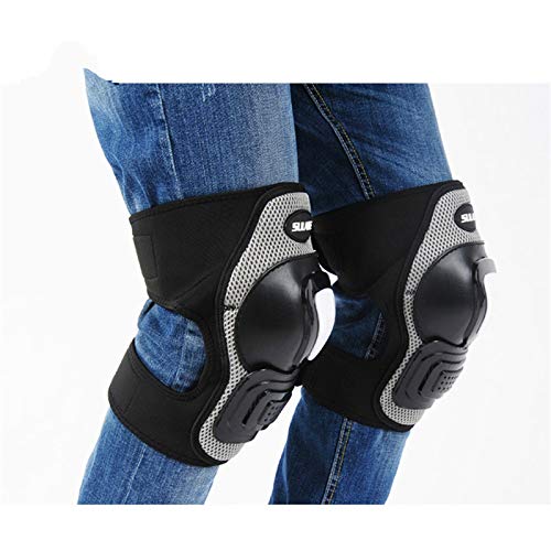 ChengBeautiful Rodilleras De Esquí Adultos EVA Cáscara de cáscara Deportiva Rodilla de Deportes Motocicleta Ciclismo Patinaje Patinaje Ski Snowboard Rodilla Rodilla Rodilla Gorra de la Rodilla