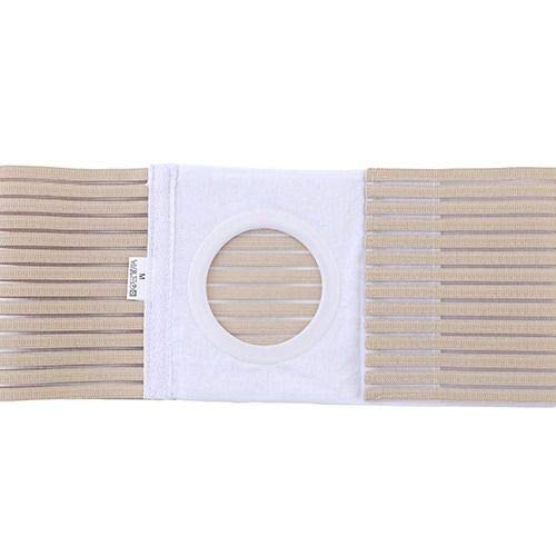 Cinturón de la cinturón de la ostomía Cinturón de la colostomía (agujero 3.14 ") Médico Stoma Support Ostomy Hernia Cinturón Hernia Cintura Abdomen Soporte Primer drenaje Estómago Carpeta Truss 805