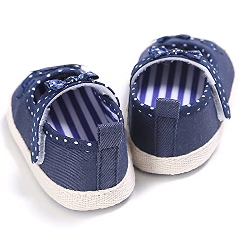 CloverGorge 0-12 Meses Andador para bebé, Zapatos Bonitos para bebé, Zapatos cómodos de Suela Suave para niñas, Zapatos de Princesa para Primer Andador, Zapatos Antideslizantes para niños pequeños