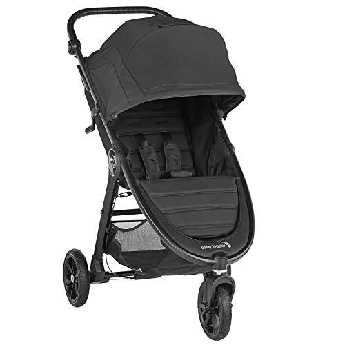 Cochecito Todoterreno City Mini® GT2 de 3 ruedas Jet de Baby Jogger, desde nacimiento a 22kg. Color negro