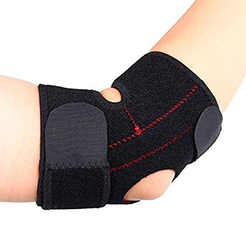 Coderas Codo Tenista Hombres Mujeres, Manga de Codo Ajustable con Estabilizadores de Resorte Doble, Banda de Soporte Brazo de Codo Transpirable, Coderas para Tendinitis para Golf, Tenis