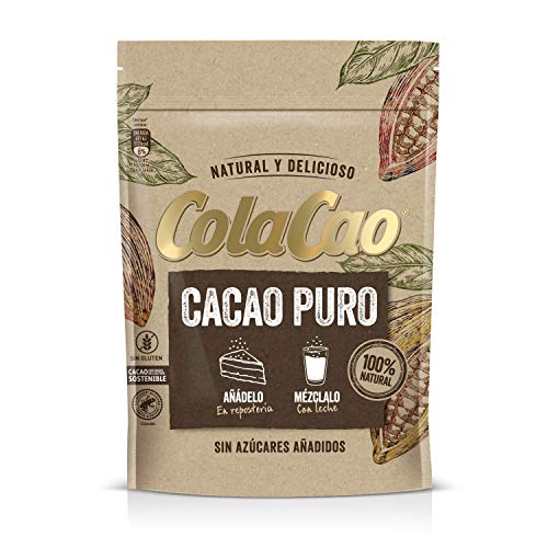 Cola Cao Cacao Puro, sin Aditivos, 250g