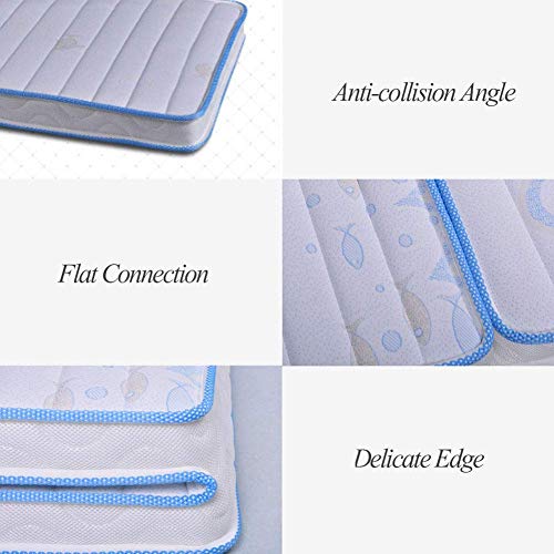 Colchón de fibra de coco natural, colchón ortopédico de tatami para cama, colchón de palma de coco 3e, almohadilla plegable para acampar, portátil, para invitados, cama de oficina para niños-a 150x220