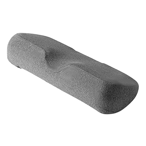 Colcolo Almohada Cervical de Espuma Viscoelástica para El Estrés de Quienes Duermen Estomacal Ortopédicos - Gris, Individual