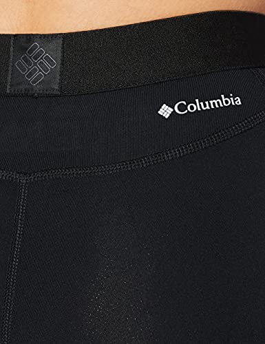 Columbia Midweight Stretch Tight Mallas térmicas, Mujer, Black, M R