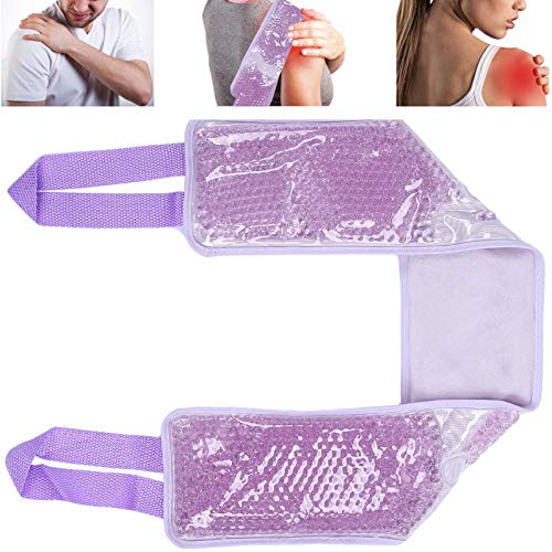 Compresas Frías Y Calientes para el Cuello, Dolores de Cabeza Y Migrañas Compresas Frías Compresas Frías Y Calientes Gel Almohadilla de Enfriamiento de la Mandíbula para la Hinchazón(Violett)