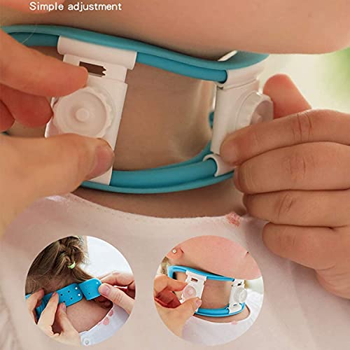 Corrector de inclinación de cuello de bebé, soporte de vértebras cervicales para niños, corrector de tortícolis ajustable para niños de 6 meses a 7 años, manejo de tortícolis muscular congénita.