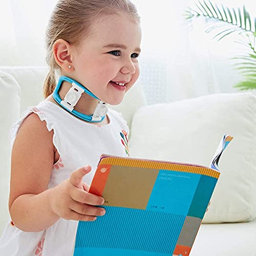 Corrector de inclinación de cuello de bebé, soporte de vértebras cervicales para niños, corrector de tortícolis ajustable para niños de 6 meses a 7 años, manejo de tortícolis muscular congénita.